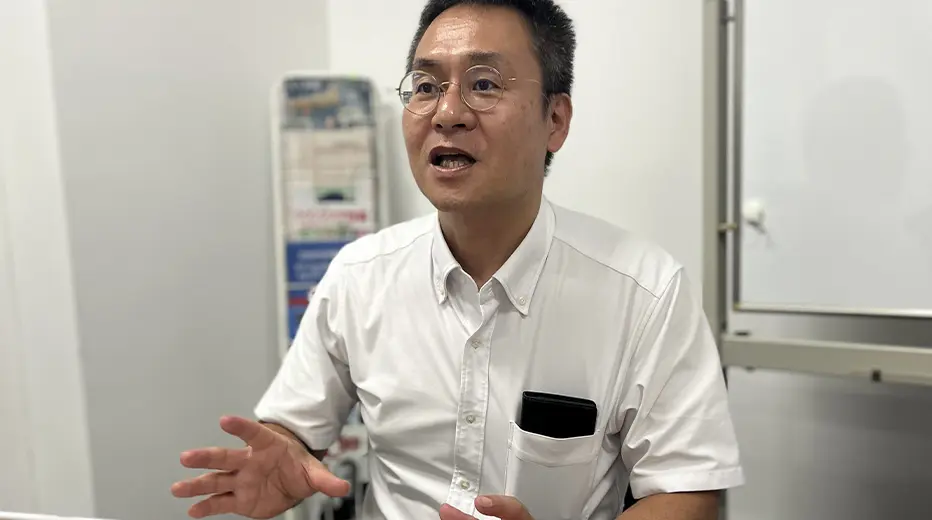 株式会社ナノベース　代表取締役 田中康一氏